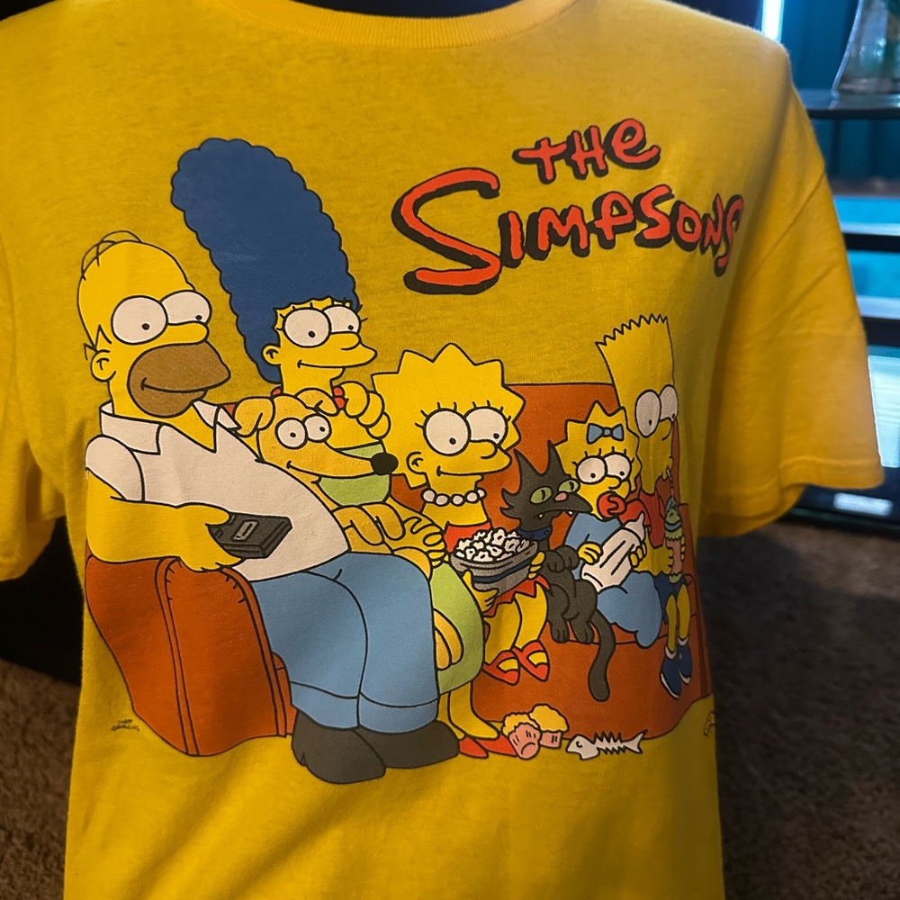 Yellow The Simpsons Graphic T-Shirt - Picture 6 of 7